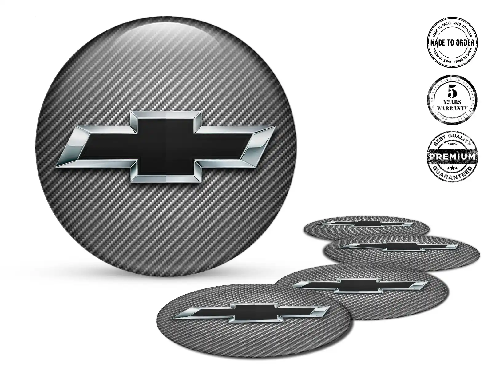 Chevrolet  Raddekal Ausgabe Rennsport-Silikon-Aufkleber